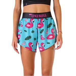 ChicknLegs Women’s 1.5” Inseam Half Split Running Shorts Shorts Small Sold Out